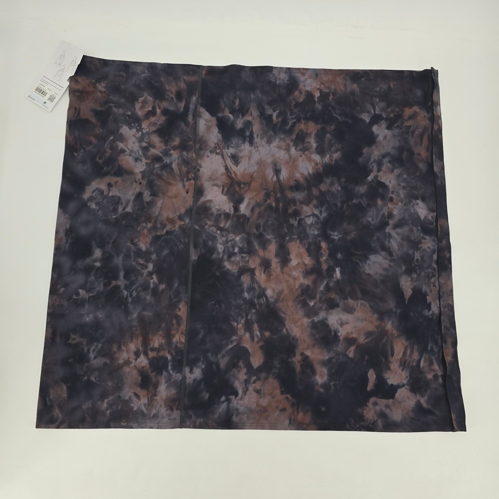 Lululemon Vinyasa Scarf Nulu Tie Dye Smoky Rose Black Convertible Wrap NWT - Picture 4 of 7